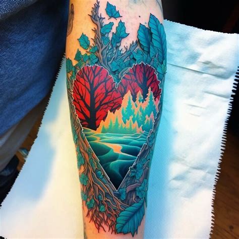 nature tattoo|20 Sweet Nature Tattoos To Inspire Tranquility And。